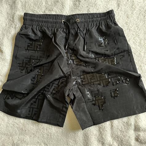 fendi reactive shorts|fendi swim shorts water activated.